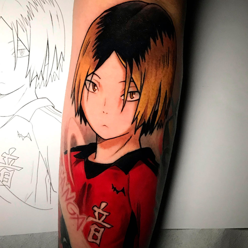 Workshop di tatuaggio manga